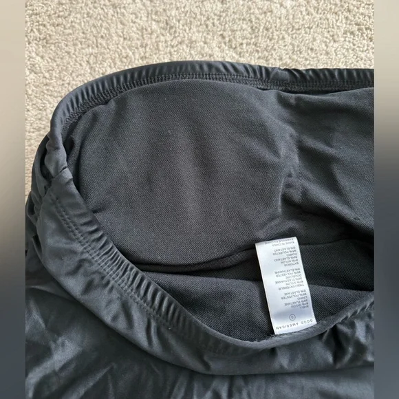 NWOT Good American high cut black strapless swimsuit. Size large (3). - Picture 5 of 6